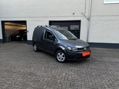 Volkswagen Caddy 2.0 TDI met BMT L1h1 195pk DSG 2020 Grijs, Auto's, Bestelauto's, Particulier, ABS, Airbags, Airconditioning, Alarm
