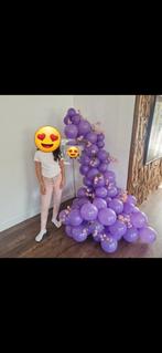 Ballonboog verjaardag, Ophalen, Verjaardag