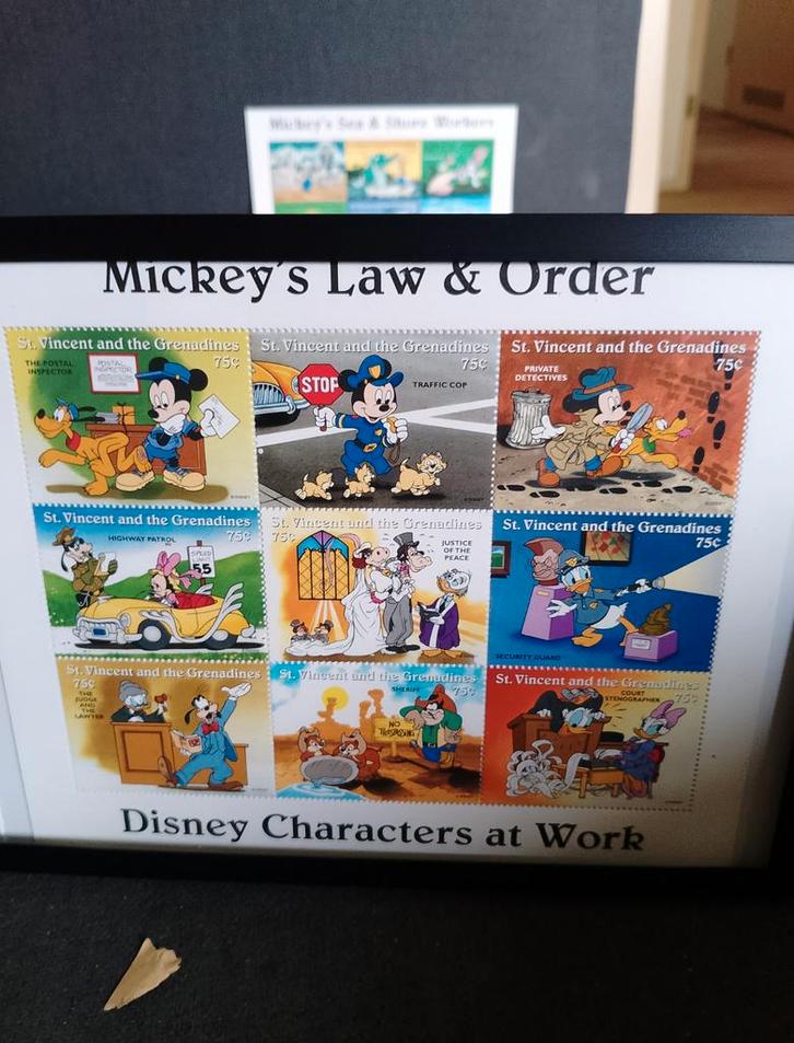 Disney Postzegels  - Diverse Thema's, Verzamelen, Merken en Reclamevoorwerpen, Zo goed als nieuw, Gebruiksvoorwerp, Ophalen of Verzenden