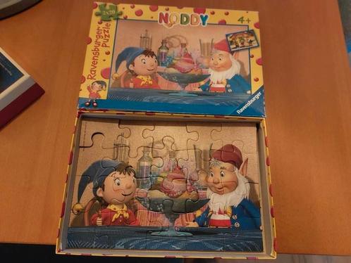 TWEE vrolijke PUZZELS in EEN DOOS van KABOUTER NODDY z.g.a.n, Kinderen en Baby's, Speelgoed | Kinderpuzzels, Zo goed als nieuw