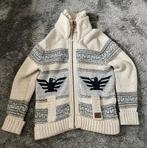 SUPERDRY vest maat XL arend beige blauw eagle, Beige, Maat 56/58 (XL), Ophalen of Verzenden, Zo goed als nieuw