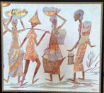 Origineel Batik schilderij, Ophalen