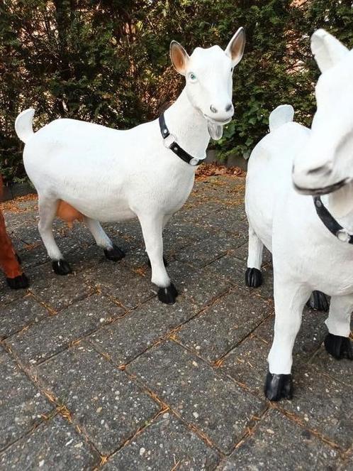 Nieuwe Beelden GEITEN OF BOKJES, Tuin en Terras, Tuinbeelden, Nieuw, Kunststof, Ophalen