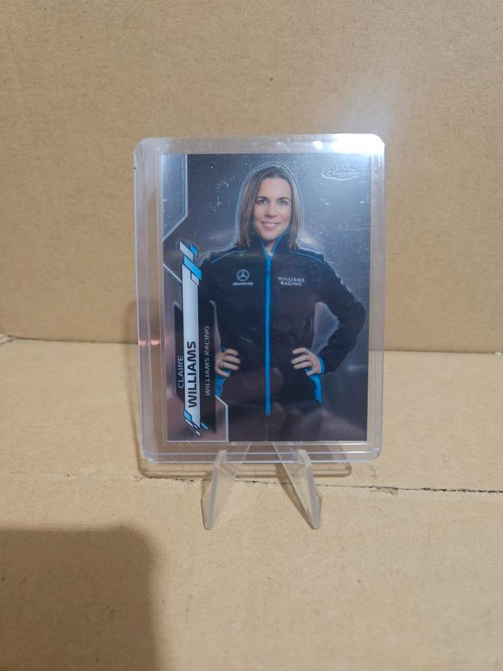 Claire Williams 97 Topps Chrome F1 2020 Kaart, Verzamelen, Automerken, Motoren en Formule 1, Zo goed als nieuw, Formule 1, Ophalen of Verzenden