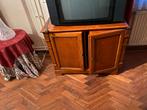 Houten TV-meubel, Huis en Inrichting, Ophalen, 100 tot 150 cm, Eikenhout, Zo goed als nieuw
