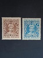 India Cochin Mi 17-18. Postfris met plakkerspoor, Verzenden, Postfris, Zuid-Azië