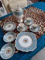 Wedgwood Florentine turquoise koffieserviesje, Huis en Inrichting, Keuken | Servies, Ophalen, Overige typen, Zo goed als nieuw