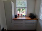 Keukenblok 220 breed, Huis en Inrichting, Keuken | Complete keukens, Ophalen, Gebruikt, Wit, Enkelwandige keuken