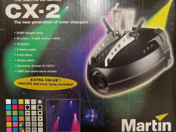 4 stuks Martin CX-2 color/gobo changer beschikbaar voor biedingen