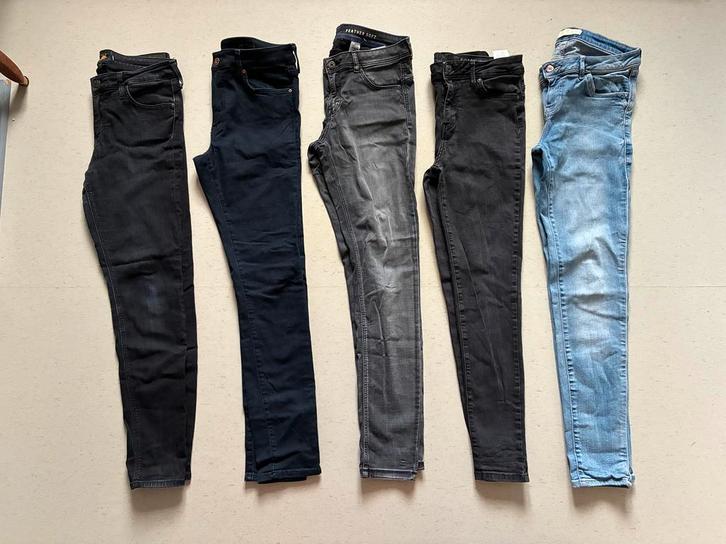5x dames jeans spijkerbroeken skinny maat 40 / W30, Kleding | Dames, Spijkerbroeken en Jeans, Zo goed als nieuw, W30 - W32 (confectie 38/40)