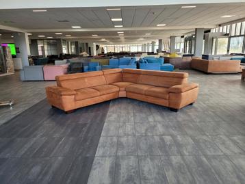 Feelings hoekbank L-bank cognacbruin 285x285 | BEZORGEN beschikbaar voor biedingen