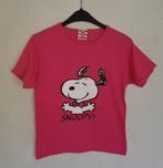 Prachtig knal roze snoopy shirt maat 92-98., Verzenden, Zo goed als nieuw, Meisje, Shirt of Longsleeve