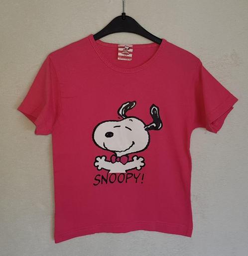 Prachtig knal roze snoopy shirt maat 92-98., Kinderen en Baby's, Kinderkleding | Maat 92, Zo goed als nieuw, Meisje, Shirt of Longsleeve