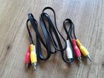 wit rood geel tulp stekker kabel, Ophalen of Verzenden, Gebruikt, Minder dan 2 meter, Overige kabels