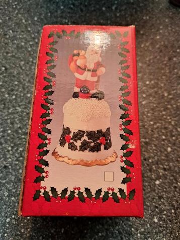 Kerstbelletje, steen, beertje met doosje beschikbaar voor biedingen