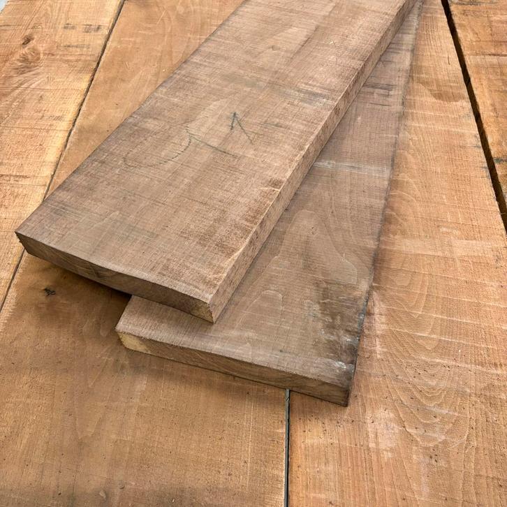 Amerikaans noten hout planken (Black Walnut), Doe-het-zelf en Verbouw, Hout en Planken, Nieuw, Plank, Overige houtsoorten, Minder dan 200 cm