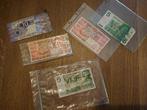 Oude Nederlandse Papier Geld De Guldens 2x5,- 1x10,- 2x25,-, Ophalen of Verzenden