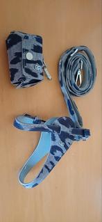 Set voor hond van tuigje, leiband en poepzakjeshouder, Ophalen, Nieuw