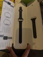 Apple Watch Bandje - Zwart, Sieraden, Tassen en Uiterlijk, Horloges | Heren, Overige merken, Kunststof, Polshorloge, Nieuw