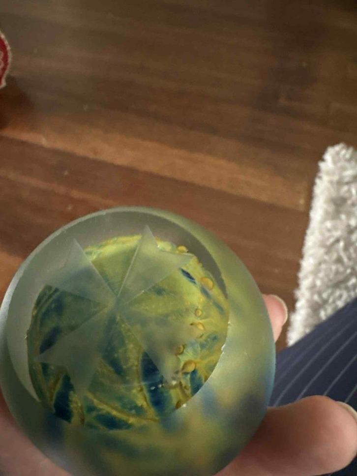 Mdina Glass kunstobject – handgemaakt, gesigneerd, Antiek en Kunst, Antiek | Glas en Kristal, Ophalen