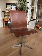 Oxford Chair van Fritz Hansen - Opknapper, Huis en Inrichting, Stoelen, Ophalen, Gebruikt, Bruin, Metaal