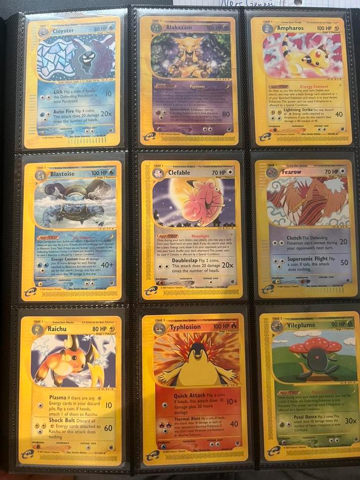 Pokemon Expedition Base, Hobby en Vrije tijd, Verzamelkaartspellen | Pokémon, Zo goed als nieuw, Meerdere kaarten, Foil, Ophalen