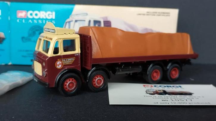 Leyland 8 wheel Rigid Smith Of Maddiston 1:50 Corgi Pol, Hobby en Vrije tijd, Modelauto's | 1:50, Nieuw, Bus of Vrachtwagen, Corgi