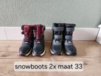 Snowboots maat 33 (2 paar), Ophalen of Verzenden, Gebruikt, Jongen of Meisje, Laarzen