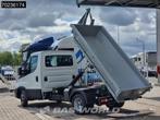 Iveco Daily 35C16 3.0L 160PK Haakarm Airco Cruise Euro6 Kipp, Auto's, Bestelauto's, USB, Stof, Euro 6, 4 cilinders
