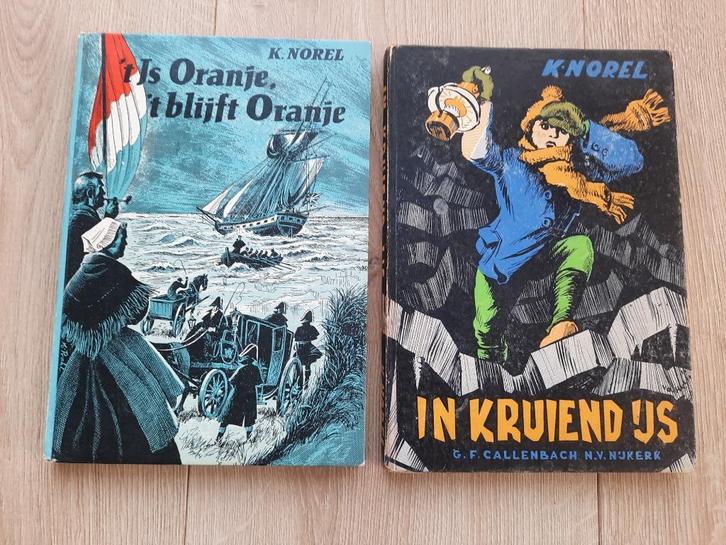 Twee oude boeken K. Norel, Boeken, Kinderboeken | Jeugd | onder 10 jaar, Gelezen, Fictie algemeen, Ophalen of Verzenden