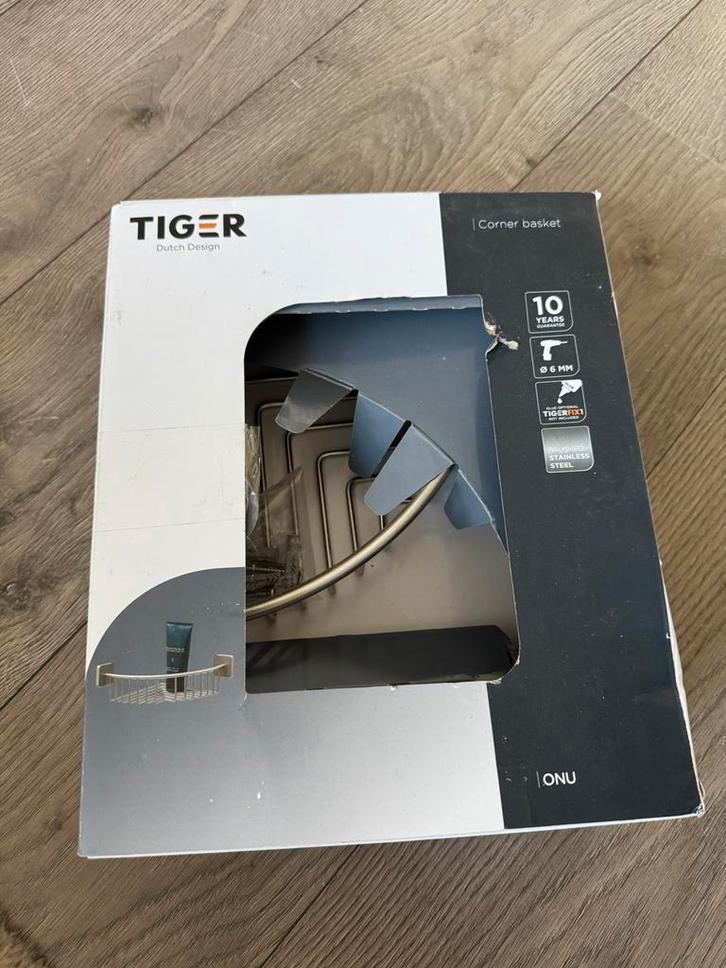 Tiger Onu Hoekbadkamerrek -, Huis en Inrichting, Badkamer | Badtextiel en Accessoires, Zo goed als nieuw, Ophalen