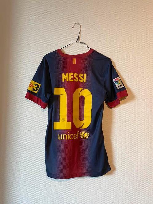 Messi, FC Barcelona (2012-2013), Sport en Fitness, Voetbal, Zo goed als nieuw, Shirt, Maat S, Ophalen of Verzenden