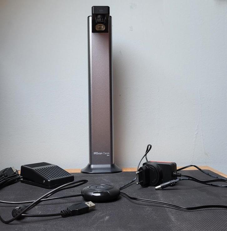 Iriscan Desk Pro 7 boekscanner, Computers en Software, Scanners, Zo goed als nieuw, Windows, Ophalen of Verzenden