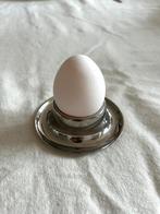 4 RVS eierdopjes, Huis en Inrichting, Keuken | Servies, Overige materialen, Overige typen, Ophalen of Verzenden, Zo goed als nieuw