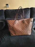 Louis Vuitton Neverfull MM Damier Ebene, Ophalen of Verzenden, Gebruikt, Bruin, Shopper