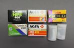 7x Expired 35mm film Fuji Press, Sensia, Agfa, Ilford, Kodak, Ophalen, Nieuw, Spiegelreflex, Fuji