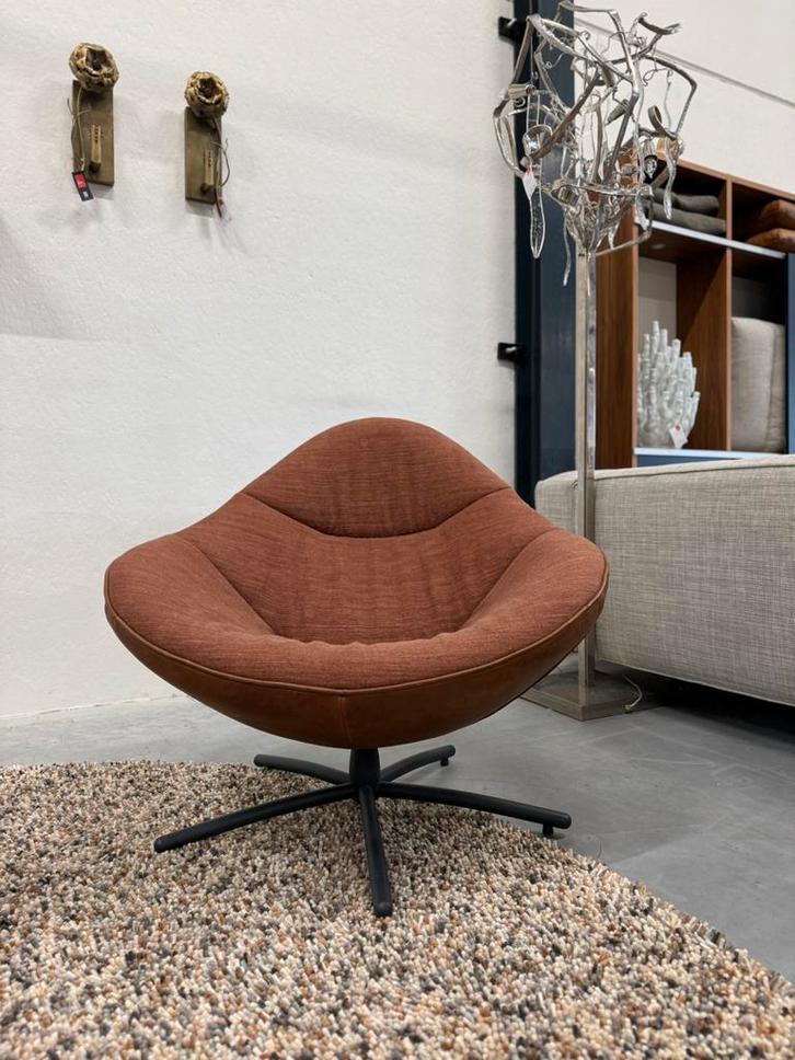 Nieuw Label Vandenberg Hidde Soft Fauteuil Leer stof Stoel, Huis en Inrichting, Fauteuils, Nieuw, Leer, Ophalen of Verzenden