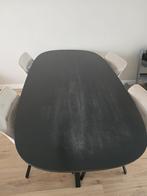 eetkamertafel, Huis en Inrichting, Tafels | Eettafels, Ophalen, Ovaal, 150 tot 200 cm, 100 tot 150 cm