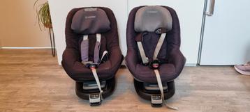 2x Maxi-Cosi Pearl autostoelen + 2x FamilyFix bases  beschikbaar voor biedingen