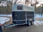 Nette Humbaur 2-paards Paardentrailer, Ophalen, Gebruikt, Polyester, 2-paards trailer