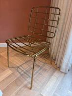 Bloomingville gouden eetkamerstoel, Huis en Inrichting, Stoelen, Ophalen, Zo goed als nieuw, Grijs, Eén