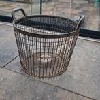 Ouderwetse aardappelmand, Ophalen, Gebruikt, Rond