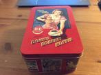 Douwe Egberts koffieblik. "Drink Lekkere Koffie" 18x12x8 cm, Verzamelen, Blikken, Ophalen of Verzenden, Koffie, Douwe Egberts