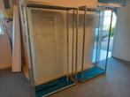 2 Glazen vitrinekasten.180x100x40 cm, Huis en Inrichting, Kasten | Vitrinekasten, Ophalen, 25 tot 50 cm, 150 tot 200 cm