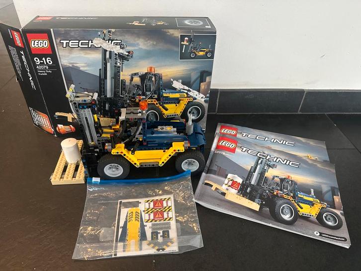 Lego Technic 42079 Heftruck - Compleet!, Kinderen en Baby's, Speelgoed | Duplo en Lego, Zo goed als nieuw, Lego, Complete set