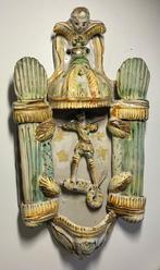 Majolica wijwatervat 18e eeuw Italie, Ophalen of Verzenden