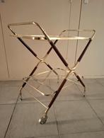 vintage barcart Cesare Lacca design, Huis en Inrichting, Tafels | Bijzettafels, Ophalen, Overige materialen, Gebruikt, 55 tot 75 cm