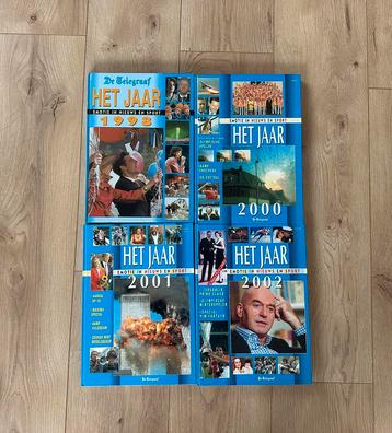 Telegraaf jaarboeken 1998, 2000 t/m 2002 beschikbaar voor biedingen