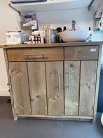 Wastafelmeubel (Steigerhout), Ophalen, Zo goed als nieuw