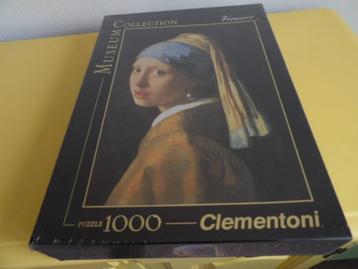 CLEMENTONI PUZZEL (MEISJE MET DE PAREL) beschikbaar voor biedingen